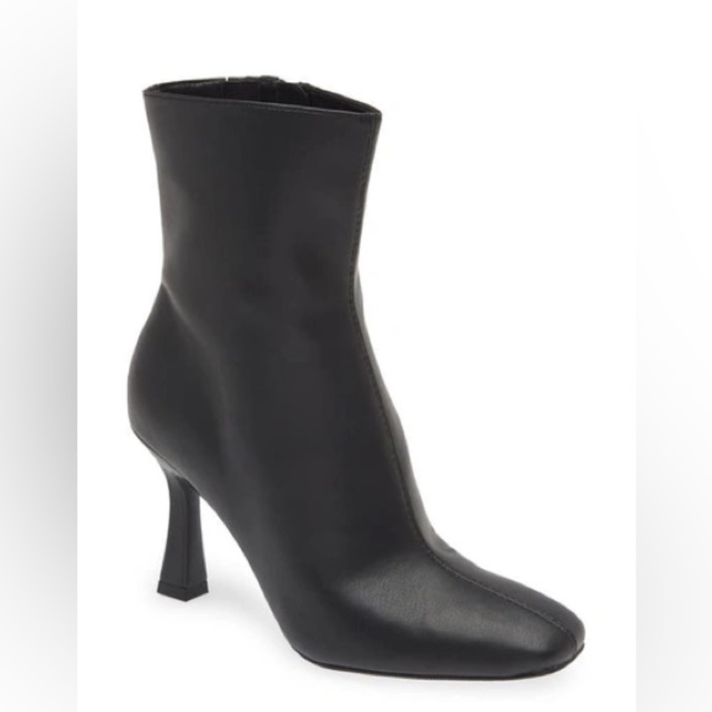 Black ankle boots